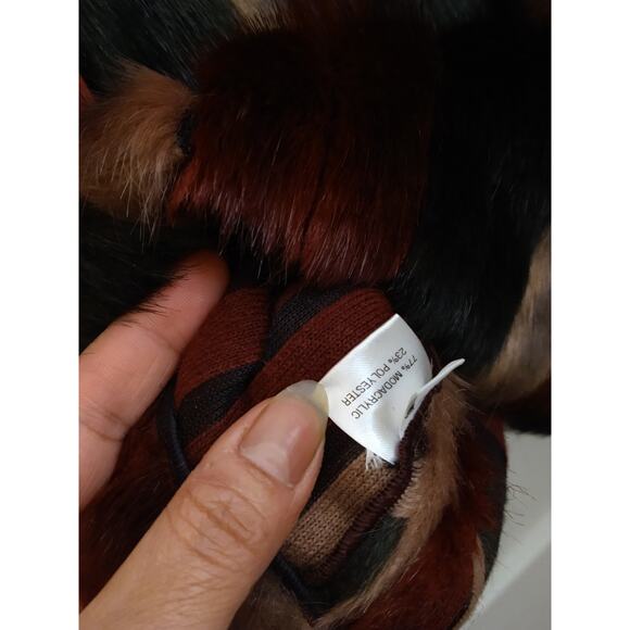 CF Goldman faux fur pocket long sleeveEUC - Picture 9 of 12